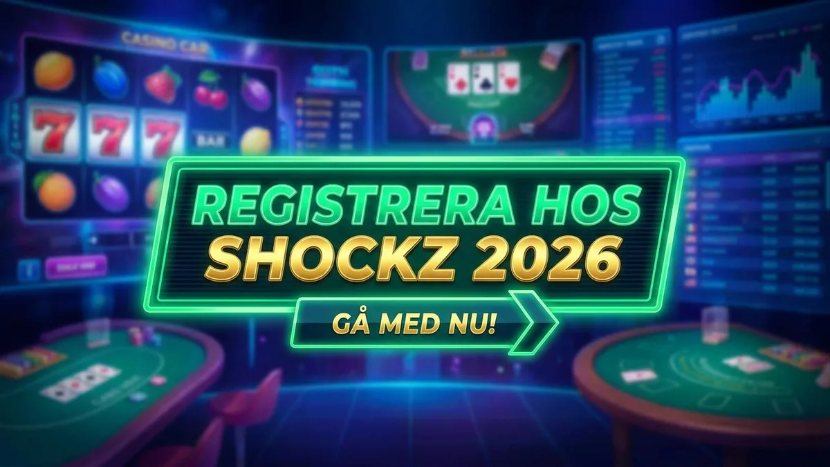 Registrera dig med bonus